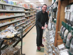 Shutterbug shopping for backpacking food