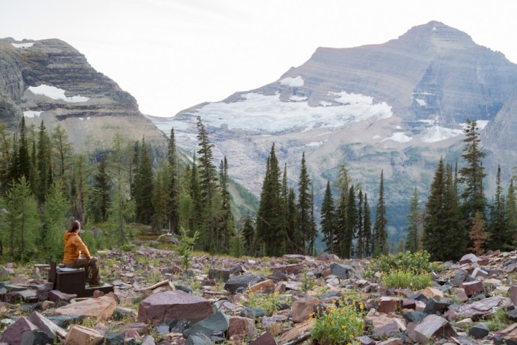 The most scenic pit toilet ever