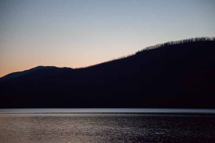Evening light on Lake McDonald