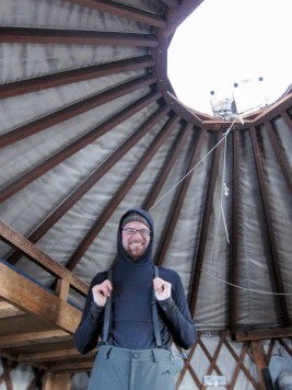 Yurt skylight