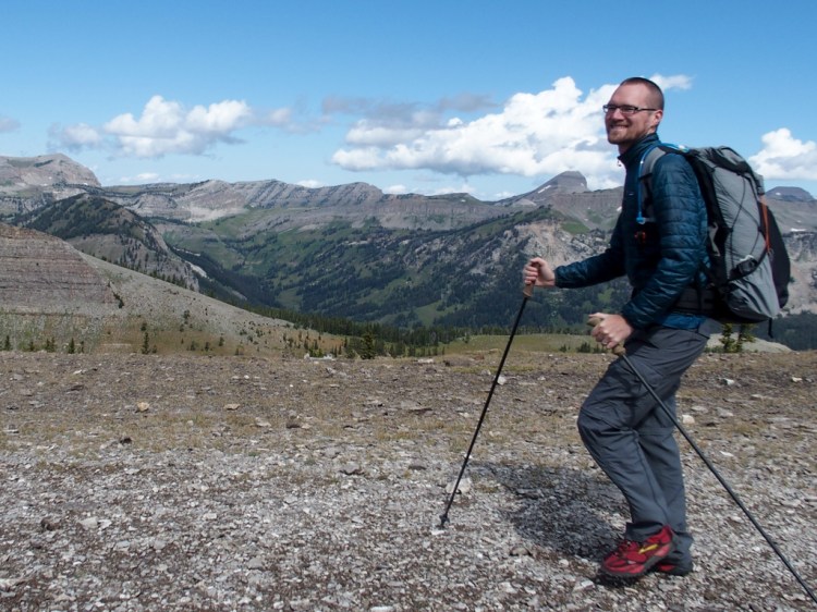The hike started with spectacular views!