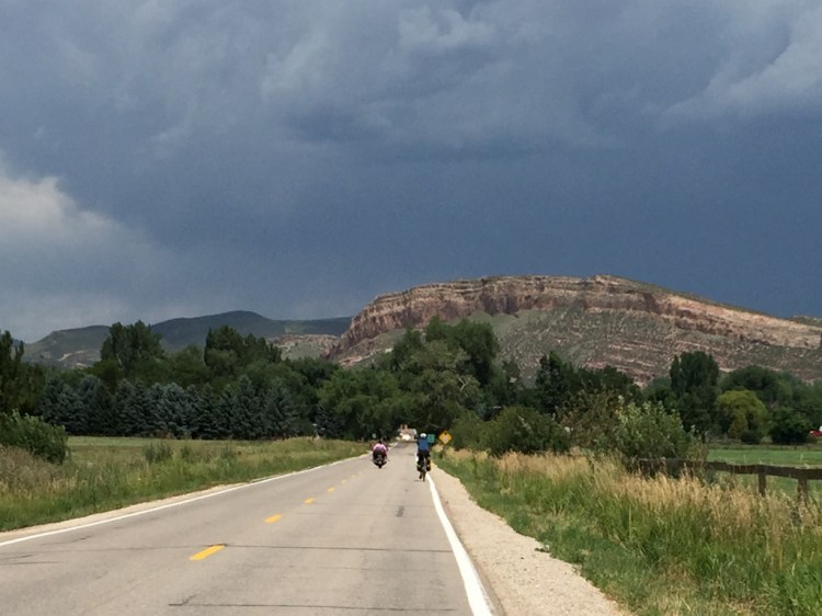 Biking on County Road 23